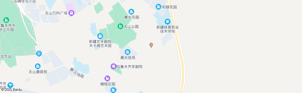 乌鲁木齐训练基地_公交站地图_乌鲁木齐公交_妙搜公交查询2024