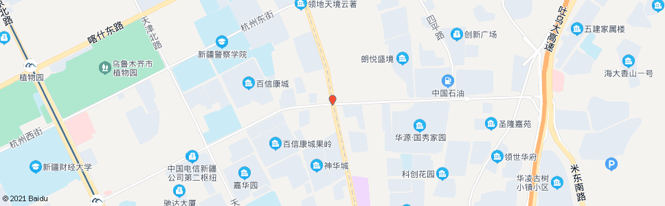 乌鲁木齐河北路_公交站地图_乌鲁木齐公交_妙搜公交查询2024