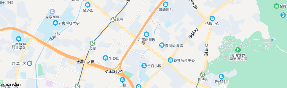 昆明云波新村_公交站地图_昆明公交_妙搜公交查询2024