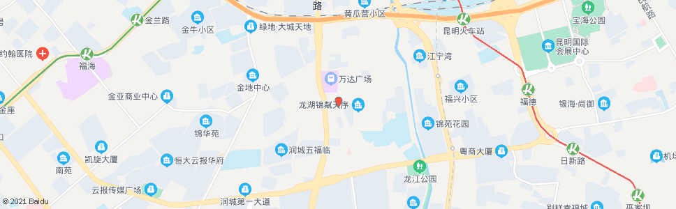 昆明前兴路口绿荫大道_公交站地图_昆明公交_妙搜公交查询2025