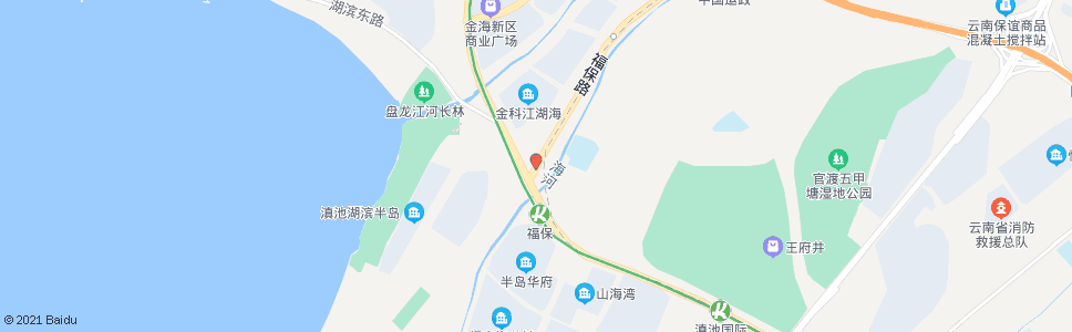 昆明环湖东路口前兴路_公交站地图_昆明公交_妙搜公交查询2024