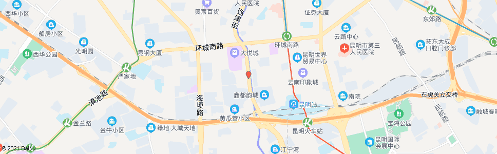 昆明南坝路(永平路口)_公交站地图_昆明公交_妙搜公交查询2025