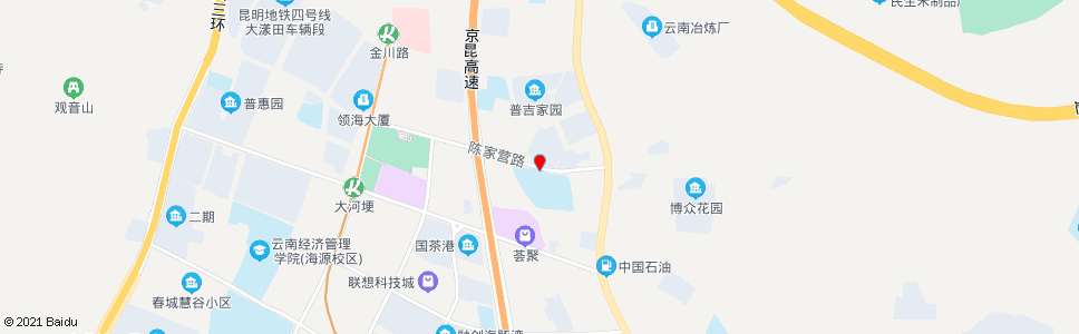 昆明小屯路口(陈家营路)_公交站地图_昆明公交_妙搜公交查询2024