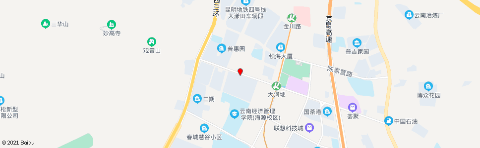 昆明王筇路西段_公交站地图_昆明公交_妙搜公交查询2025