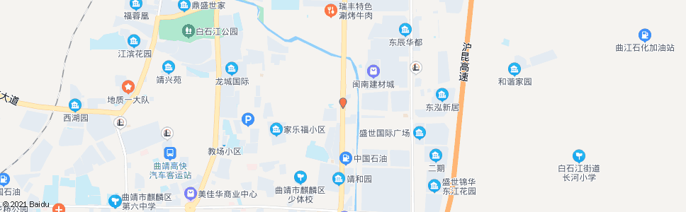 曲靖珠街路口_公交站地图_曲靖公交_妙搜公交查询2024