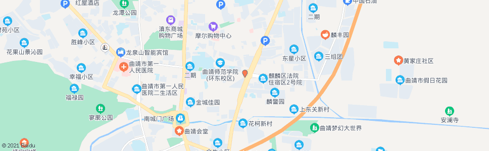 曲靖潇湘路口_公交站地图_曲靖公交_妙搜公交查询2024