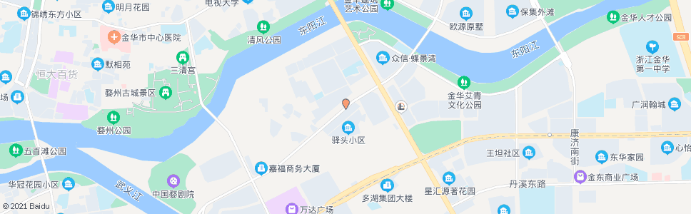 金华荷塘新村_公交站地图_金华公交_妙搜公交查询2024