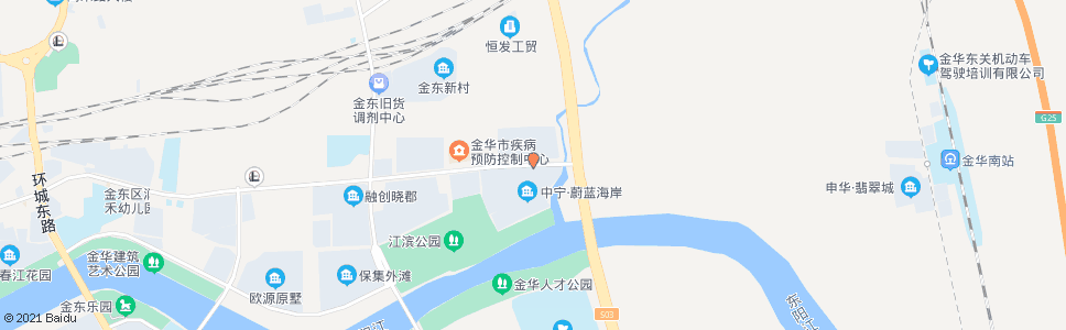 金华蔚蓝海岸(楼店)_公交站地图_金华公交_妙搜公交查询2024