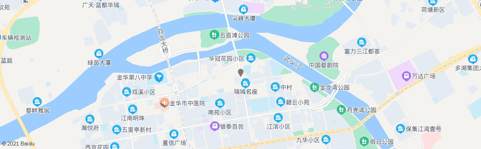 金华金华成泰银行(俏江南酒店)_公交站地图_金华公交_妙搜公交查询2024