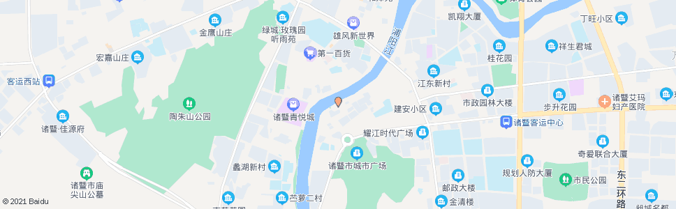 绍兴诸暨大酒店_公交站地图_绍兴公交_妙搜公交查询2025