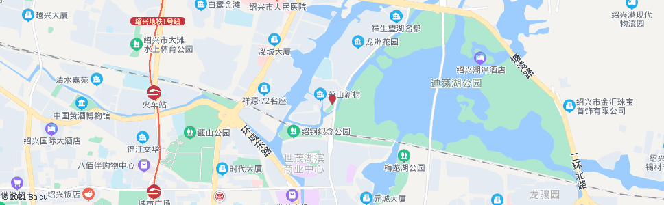 绍兴蕺山新村_公交站地图_绍兴公交_妙搜公交查询2024