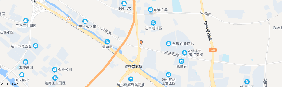 绍兴惠峰公司(王城寺)_公交站地图_绍兴公交_妙搜公交查询2024