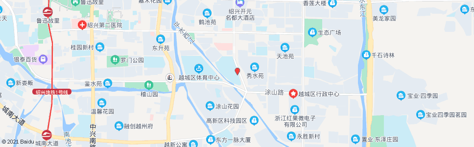 绍兴市职教中心_公交站地图_绍兴公交_妙搜公交查询2024