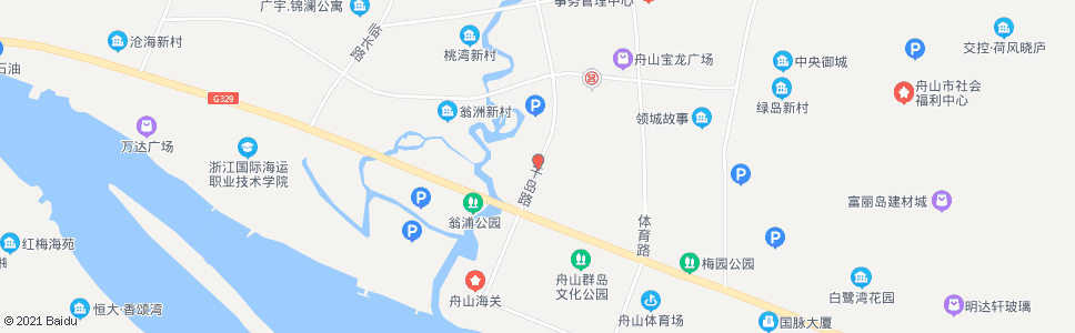 舟山绿城大酒店_公交站地图_舟山公交_妙搜公交查询2024