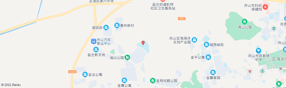 舟山晓峰站(城西小学)_公交站地图_舟山公交_妙搜公交查询2024