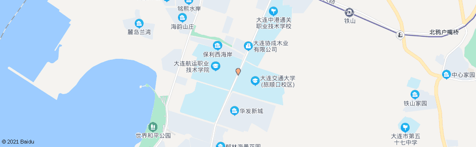 大连航运学院_公交站地图_大连公交_妙搜公交查询2024