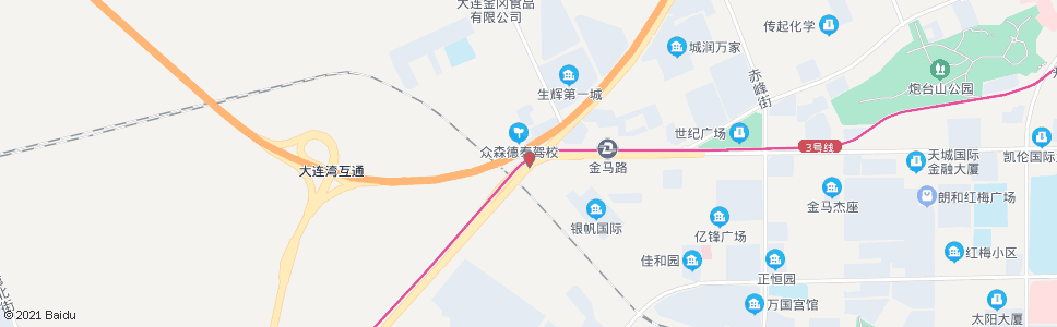 大连振兴路_公交站地图_大连公交_妙搜公交查询2024